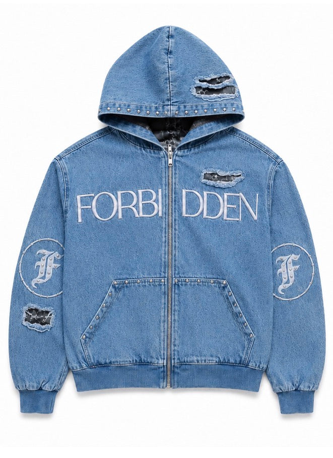 Forbidden Denim Zipup